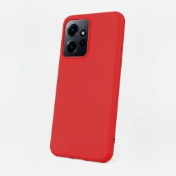 Funda para móvil La Casa de las Carcasas Silicona Microfibra Negra antideslizante para Xiaomi Redmi Note 12 4G