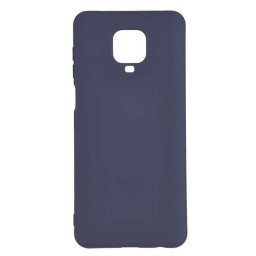 Funda para móvil La Casa de las Carcasas Silicona Microfibra Negra antideslizante para Xiaomi Redmi Note 9s