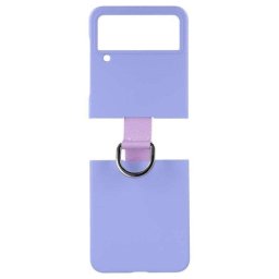 Funda para móvil La Casa de las Carcasas Ultra Suave con anillo giratorio para Samsung Galaxy Z Flip4