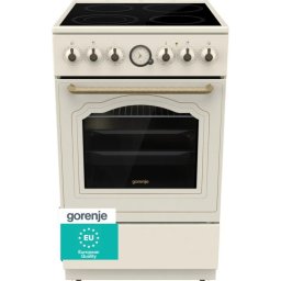 Cocina Gorenje GECS5B70CLI cerámica 70L 4 zonas horno eléctrico A