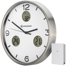 Bresser MyTime io NX Estación Meteorológica de Pared Blanco
