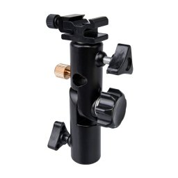 Bresser B-31 Soporte de Flash Tipo E con Cabeza Basculante