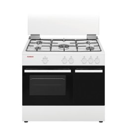 Corberó CC510GB90W Cocina de Gas Butano 5 Zonas + Horno Blanca