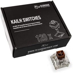 Glorius Switch Kailh Brown 120 Unidades