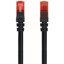 Welly Enjoy IT Cable de Red RJ45 Cat.6 UTP 50cm Negro