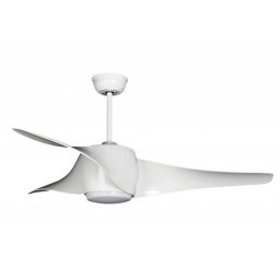 Ledme Fanton Ventilador de Techo con Luz LED y Mando 18W Blanco