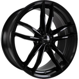 Llanta De Aluminio Gmp Swan 9.5x20 5x120 Et45 Brillo Negro