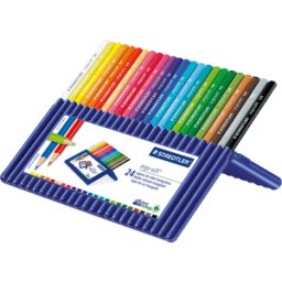 STAEDTLER 157SB - Lápiz de color, ergosoft, 24 colores
