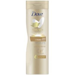 Dove Visible GLOW loción corporal autobronceadora tono medio 400 ml