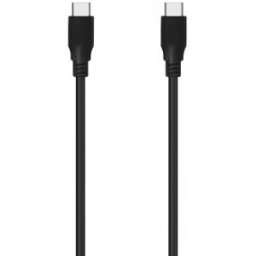 Aisens Cable USB 3.2 Gen2x2 20Gbps 8k@30Hz 5A 100W E-Marker, Tipo USB-C/M-USB-C/M, Negro, 1.5m