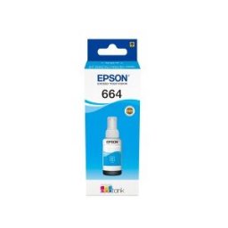 T6642 - Cián - recarga de tinta - para Epson L120, L130, L1300, L220, L310, L365, L455, L550,