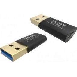 Vision_a/v Vision Professional - Adaptador USB - USB Tipo A (M) a USB-C (H) - USB 3.0