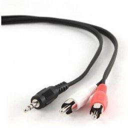 Gembird CABLE AUDIO CONECTOR 3,5MM A RCA 2,5M