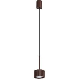 Lámpara colgante Aura 1 marrón Gx53