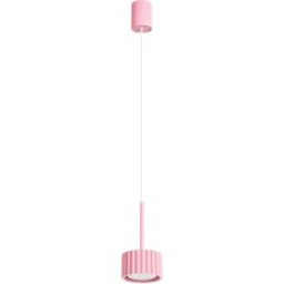 Lámpara colgante Aura 1 rosa Gx53