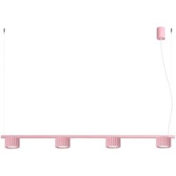 Araña Aura 4 rosa Gx53