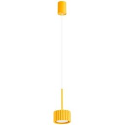 Lámpara colgante AURA 1 amarillo Gx53