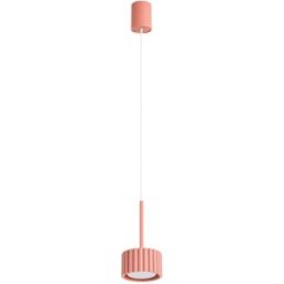 Lámpara colgante Aura 1 melocotón Gx53