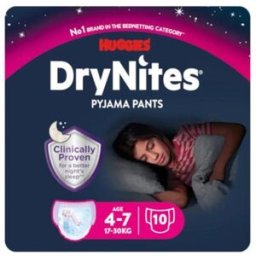 Drynites 4-7 Infantil 10uds