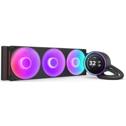 NZXT Kraken Elite 360 RGB Kit Refrigeración Líquida con Pantalla IPS 360mm Negro