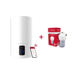 Termo electrico Ariston Lydos Wifi 80L 1500W vertical kit polifosfatos conectividad wifi