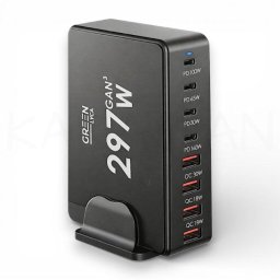 Estación de carga Karawan 8 puertos USB-C y USB-A base desmontable 297 W
