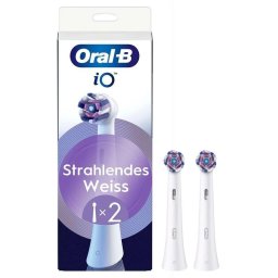 Cabezal Oral-B iO Radiant White 2 unidades Blanco