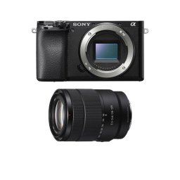 Cámara Mirrorless Sony Alpha 6100 24.2MP 4K 18-135mm WiFi Bluetooth