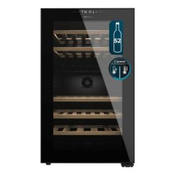 Nevera de vino Cecotec Bolero GrandSommelier Duo 52000 Integrado 52 botellas Negro