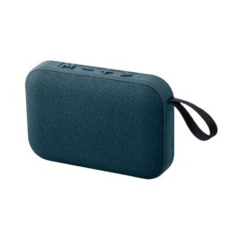 Altavoces Muse Mono Portátil Bluetooth 5W Azul con MicroSD y Manos Libres