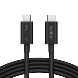 Cable Thunderbolt 5 Belkin INZ005HQ1MBK 1 m USB-C a USB-C 240 W Negro