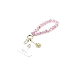 Guess Correa Para Móvil Con Cristales Y Charms, Negra