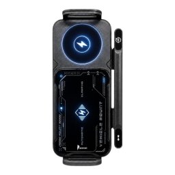 Soporte Para Móvil Karawan X01 Plegable Con Rotación 360, Sujeción Automática Y Diseño Ajustable Para Coche Con Base Antideslizante