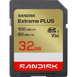 Tarjeta SDHC SanDisk Extreme PLUS 32 GB UHS-I U3 V30 100 MB/s