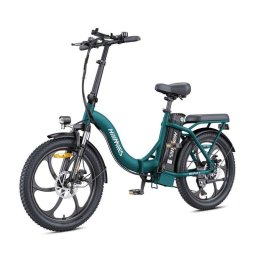 Bicicleta eléctrica HillMiles MilePort 1 250W 36V13Ah 20" verde