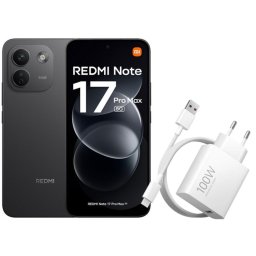 Xiaomi REDMI Note 17 Pro Max 5G 8GB 256GB 6.83" Negro + Cargador 100W