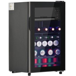 Frigorífico Mini Welltin SC-76A Defrost 71,6cm 76L E Negro