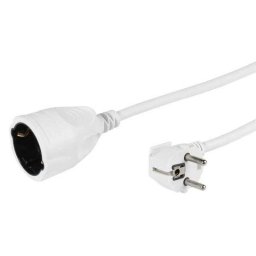 Alargador Vivanco VVELEXTLEAD30W 3 m 1 toma tipo F blanco 1,5 mm²