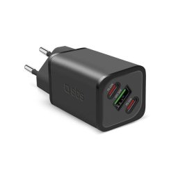Cargador GaN SHARP TETRGANUSB2C65W 65W 3 Puertos USB