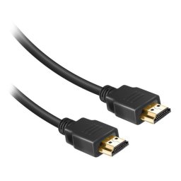 Cable HDMI Ekon ECITHDMI18METG 1,8 m Conectores Chapados en Oro 3D