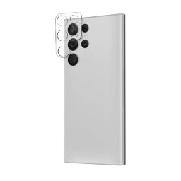 Protector de cámara SBS para Samsung Galaxy S23 Ultra vidrio templado y silicona