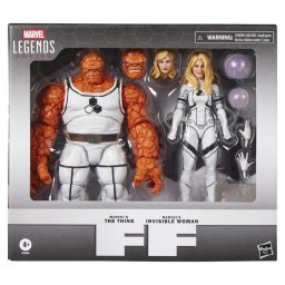 Figuras de acción Hasbro Marvel Legends Future Foundation Thing e Invisible Woman 15 cm