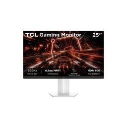 Monitor TCL P1 25P1AD 25" FullHD 300Hz IPS FreeSync Premium HDR400 Blanco