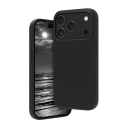 Funda para móvil dbramante1928 Cover case microfibra negra para iPhone 17 Pro