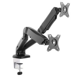 Equip Soporte Dual de Mesa Inclinable para Monitor 17"/32" VESA 100X100 Max 18Kg