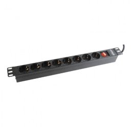 Gembird GB-1011 Regleta para Rack 19" 8 Tomas