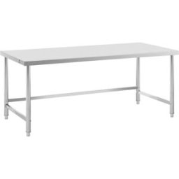 Mesa de acero inoxidable - ECO - 200 x 90 cm - 300 kg - Royal Catering 10012635
