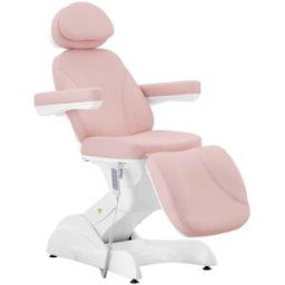 physa Camilla de estética - 4 motores - 350 W - 187 x 57 x 65 - 91 cm - 150 kg - Rosa / Blanco 10040475