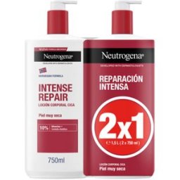 Neutrogena Reparación Intensa loción piel muy seca pack 2 x 750 ml