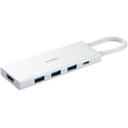 Xiaomi Hub 5-in-1 Type-C Hub USB-C+USB 3.0x3+HDMI Plata